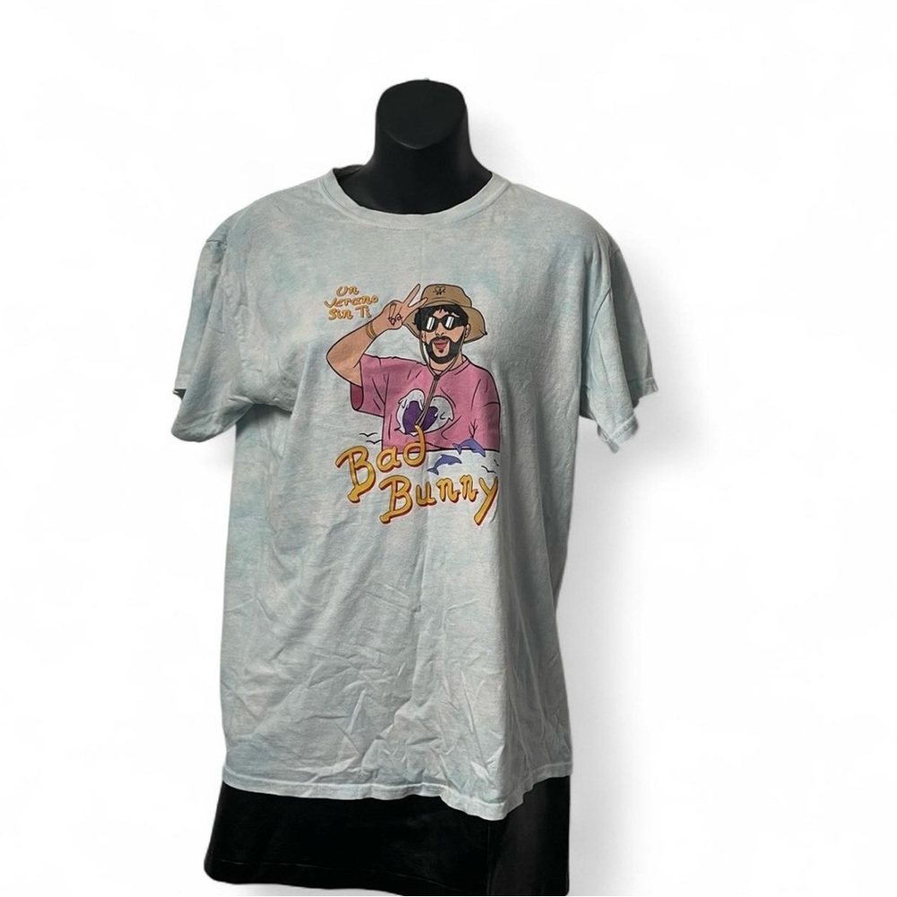 Gildan Light Blue Heavy Cotton T-Shirt